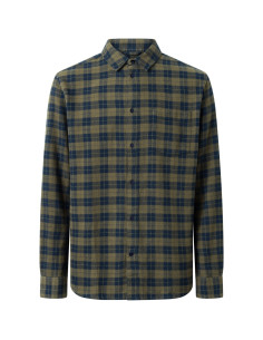 Loose fit checkered shirt