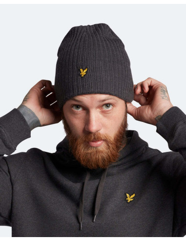 Knitted Ribbed Beanie Knitted Ribbed Beanie