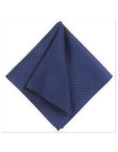 Blue Silk Pocket Square Blue Silk Pocket Square