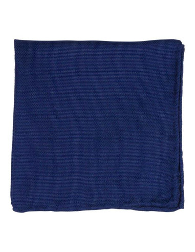 Blue Silk Pocket Square Blue Silk Pocket Square