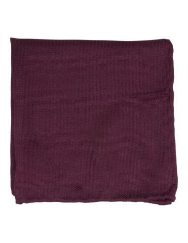 Burgundy Silk Pocket Square Burgundy Silk Pocket Square