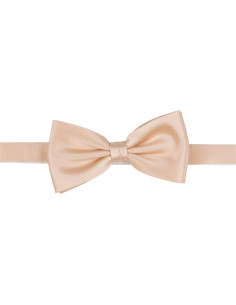 Champagne Solid Bow Tie...