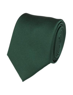 Dark Green Silk Tie Solid
