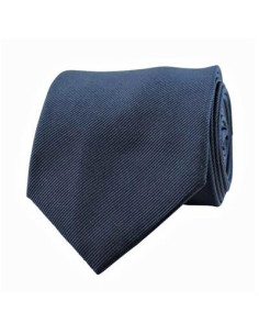 Navy Silk Tie Solid
