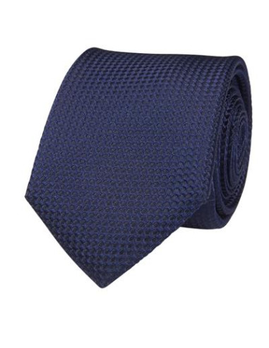 Dark Blue Silk Tie Dark Blue Silk Tie