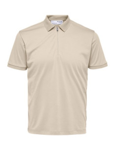 SLHFAVE ZIP SS POLO B