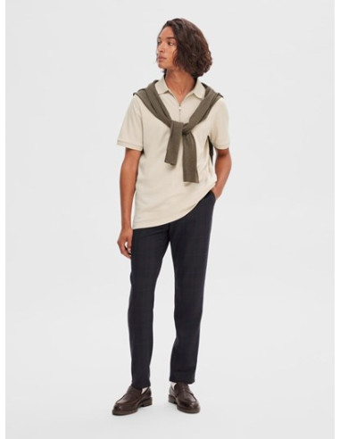 SLHFAVE ZIP SS POLO B SLHFAVE ZIP SS POLO B