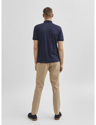 SLHFAVE ZIP SS POLO B SLHFAVE ZIP SS POLO B