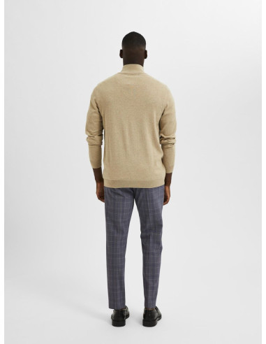 SLHBERG HALF ZIP CARDIGAN B NOOS SLHBERG HALF ZIP CARDIGAN B NOOS