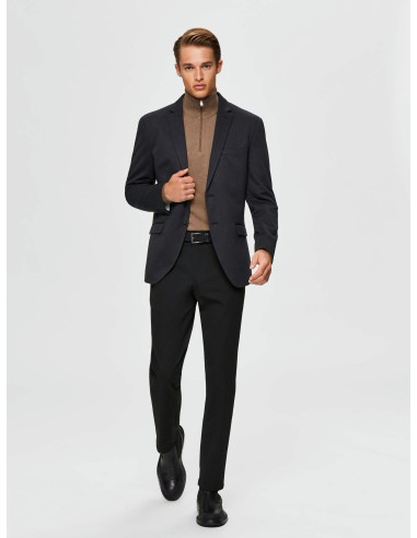 SLHBERG HALF ZIP CARDIGAN B NOOS