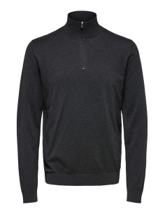 SLHBERG HALF ZIP CARDIGAN B...