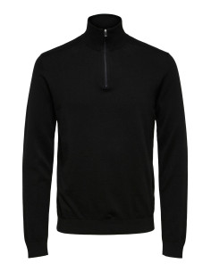 SLHBERG HALF ZIP CARDIGAN B...