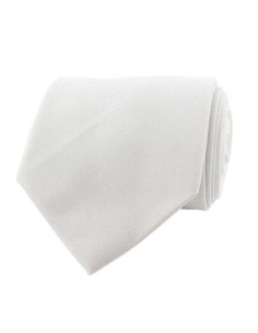 White Funeral Tie