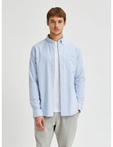 SLHREGRICK-OX FLEX SHIRT LS W NOOS