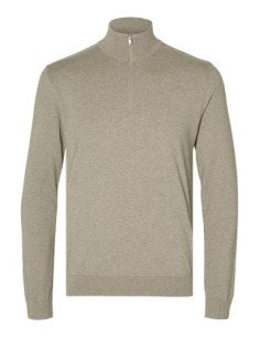SLHBERG HALF ZIP CARDIGAN