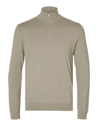 SLHBERG HALF ZIP CARDIGAN SLHBERG HALF ZIP CARDIGAN