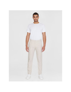 CHUCK regular linen pants