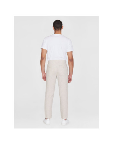 CHUCK regular linen pants