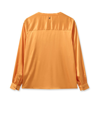 Enfa Satin Blouse Enfa Satin Blouse